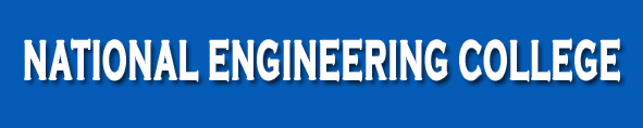 NATIONAL ENGINEERING COLLEGE
